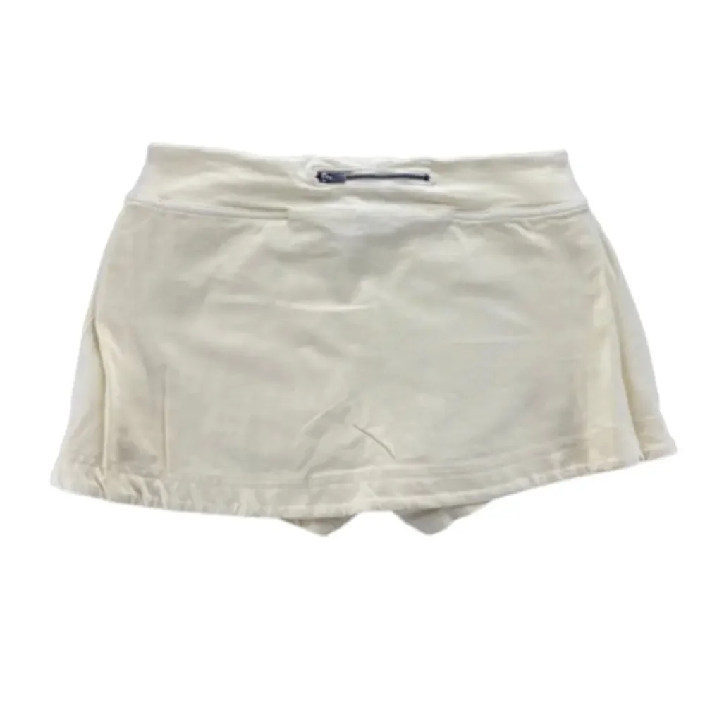 Free People Movement Skort Womens Medium Yellow Wrap Mini Skirt Built In Shorts